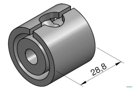 Luva da Bobina do Detente Magnetico - Parker VDSP22 / VS32 Imagem Luva da Bobina do Detente Magnetico - Parker VDSP22 / VS32