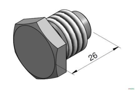 Tampa da Valvula de Retenção E Anti-Cavitação - Rexroth SM10 / SM15 Imagem Tampa da Valvula de Retenção E Anti-Cavitação - Rexroth SM10 / SM15