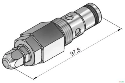 Cartucho Valvula de Alivio Secundaria - Parker VS32 Imagem Cartucho Valvula de Alivio Secundaria - Parker VS32