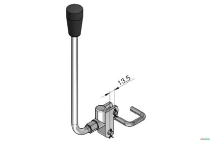 Conjunto da Alavanca de Acionamento da Elevação (Menor) - Parker VS32 Imagem Conjunto da Alavanca de Acionamento da Elevação (Menor) - Parker VS32