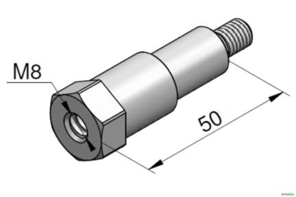 Parafuso de Centragem (Duplo Acionamento) - Marrucci (HBM) CSM100 Imagem Parafuso de Centragem (Duplo Acionamento) - Marrucci (HBM) CSM100