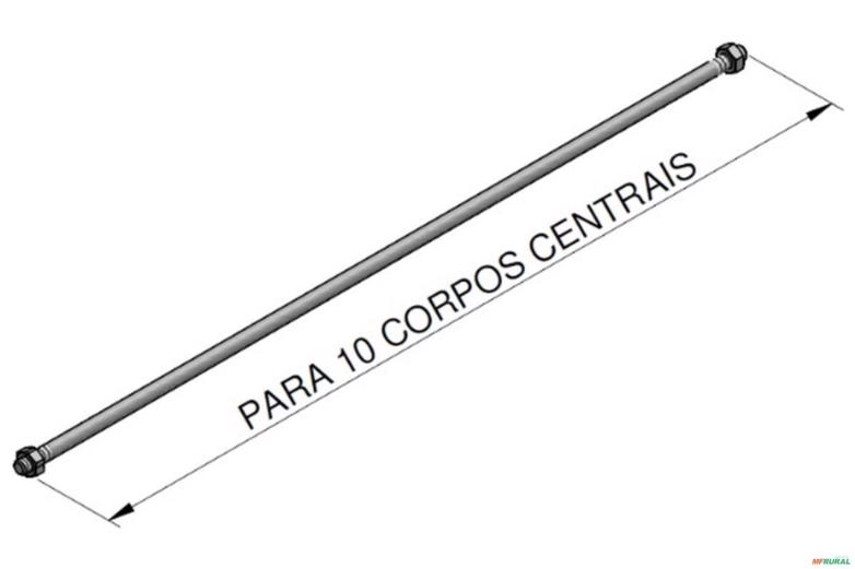 Tirante Para 10 Corpos Centrais - Bondioli & Pavesi DNC65 Imagem Tirante Para 10 Corpos Centrais - Bondioli & Pavesi DNC65