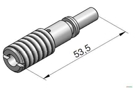 Parafuso Guia do Destrave Hidraulico - Bondioli & Pavesi DNC120 Imagem Parafuso Guia do Destrave Hidraulico - Bondioli & Pavesi DNC120
