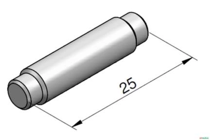 Pino do Travamento do Destrave Hidraulico - Bondioli & Pavesi DNC120 Imagem Pino do Travamento do Destrave Hidraulico - Bondioli & Pavesi DNC120