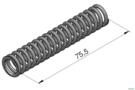 Mola do Pistão Acumulador (Interna) - Clark CMP45 / C20 / C25 / C30 / C35 L Imagem Mola do Pistão Acumulador (Interna) - Clark CMP45 / C20 / C25 / C30 / C35 L