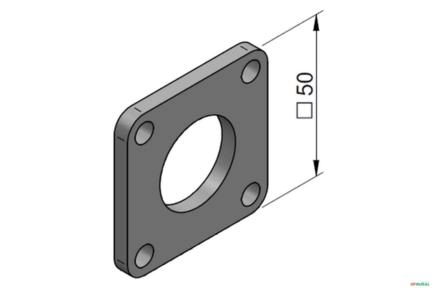 Chapa de Retenção do Anel (Conjunto de Acionamento) - Vista P120 Imagem Chapa de Retenção do Anel (Conjunto de Acionamento) - Vista P120