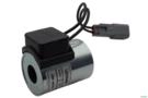Bobina Solenoide Ø 16,00 X 50,00 - 24VCC - Conector Deutsch Imagem Bobina Solenoide Ø 16,00 X 50,00 - 24VCC - Conector Deutsch