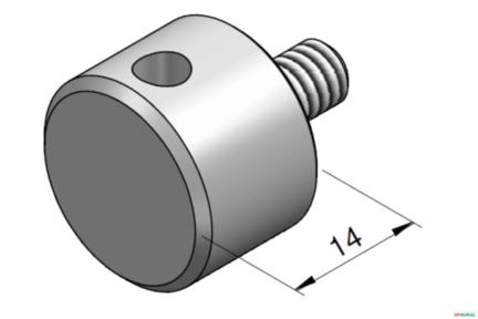 Parafuso do Detente 3 Posições - Bondioli & Pavesi ML Imagem Parafuso do Detente 3 Posições - Bondioli & Pavesi ML