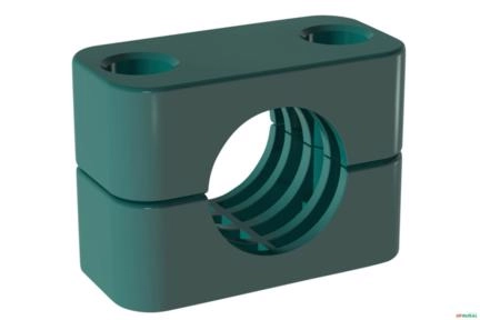 Corpo de Abracadeira Standard Para Tubo de 10mm (DIN 3015) - Stauff 110A-PP Imagem Corpo de Abracadeira Standard Para Tubo de 10mm (DIN 3015) - Stauff 110A-PP