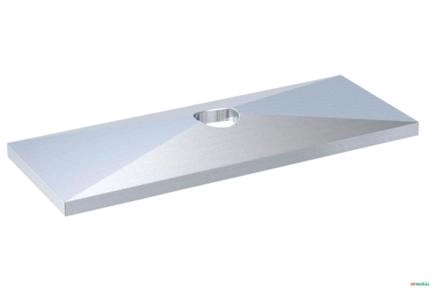 Placa de Cobertura Para Abracadeira Dupla Standard - Stauff GD-1D-W3 Imagem Placa de Cobertura Para Abracadeira Dupla Standard - Stauff GD-1D-W3