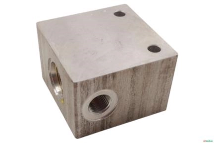 Bloco para Cartucho SB-A2-0101AL (aluminio) - Argo-Hytos SB-A2 Imagem Bloco para Cartucho SB-A2-0101AL (aluminio) - Argo-Hytos SB-A2