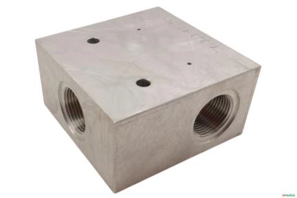 Bloco para Cartucho SB-C2-0107AL (aluminio) - Argo-Hytos SB-C2 Imagem Bloco para Cartucho SB-C2-0107AL (aluminio) - Argo-Hytos SB-C2