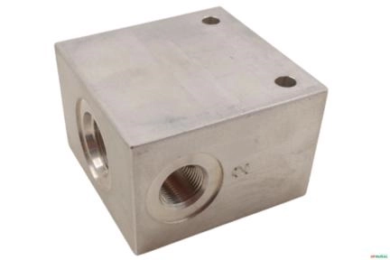 Bloco para Cartucho SB-B2-0103AL (aluminio) - Argo-Hytos SB-B2 Imagem Bloco para Cartucho SB-B2-0103AL (aluminio) - Argo-Hytos SB-B2