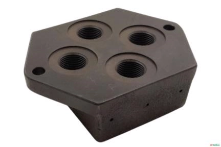 Placa de Montagem TN6 (G3/8) - Argo-Hytos DP3-06/32-B8 Imagem Placa de Montagem TN6 (G3/8) - Argo-Hytos DP3-06/32-B8