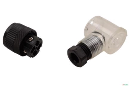 Conector Femea M12 - 04 Pinos Imagem Conector Femea M12 - 04 Pinos