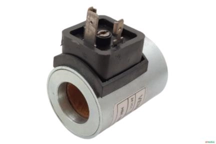 Bobina Solenoide Ø 19,00 X 50,00 - 24VCC Imagem Bobina Solenoide Ø 19,00 X 50,00 - 24VCC