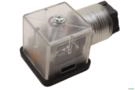 Conector Din 43650-A (femea) Com Led 110/220v Imagem Conector Din 43650-A (femea) Com Led 110/220v