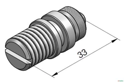 Parafuso da Regulagem da Valvula de Alivio Primaria (harmon) - Rexroth (todos) Imagem Parafuso da Regulagem da Valvula de Alivio Primaria (harmon) - Rexroth (todos)