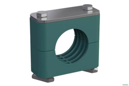 Abracadeira para Trilho Standard Montada - Stauff SM-322-PP-DP-AS-M-W3 Imagem Abracadeira para Trilho Standard Montada - Stauff SM-322-PP-DP-AS-M-W3