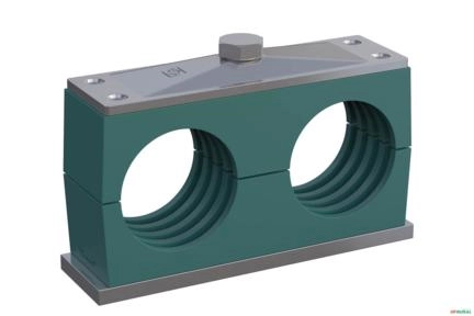 Abracadeira Standard Dupla Montada - Stauff SP-217.2/17.2-PP-GD-AS-M-W10 Imagem Abracadeira Standard Dupla Montada - Stauff SP-217.2/17.2-PP-GD-AS-M-W10