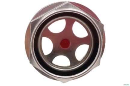 Visor de Nivel de Oleo Tipo Bujao (em Aluminio) - 1.1/2 BSP-14FPP Imagem Visor de Nivel de Oleo Tipo Bujao (em Aluminio) - 1.1/2 BSP-14FPP