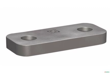 Placa de Cobertura Simples para Abracadeira Serie Pesada ? Stauff DPAL-3S-W3 Imagem Placa de Cobertura Simples para Abracadeira Serie Pesada ? Stauff DPAL-3S-W3