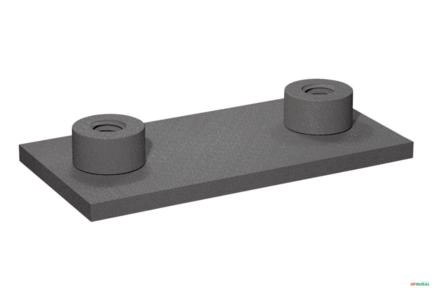 Base para Solda para Corpo de Abracadeira Simples Com Rosca Mm ? Stauff SP-7-M-W2 Imagem Base para Solda para Corpo de Abracadeira Simples Com Rosca Mm ? Stauff SP-7-M-W2