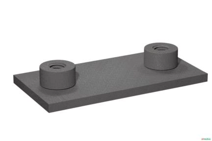 Base para Solda para Corpo de Abracadeira Simples Com Rosca Mm ? Stauff SP-8-M-W2 Imagem Base para Solda para Corpo de Abracadeira Simples Com Rosca Mm ? Stauff SP-8-M-W2