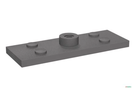 Base para Solda para Corpo de Abracadeira Dupla Com Rosca Mm - Stauff SP-5D-M-W5 Imagem Base para Solda para Corpo de Abracadeira Dupla Com Rosca Mm - Stauff SP-5D-M-W5