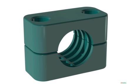 Corpo de Abracadeira Standard para Tubo de 32mm (din 3015) ? Stauff 432-PP Imagem Corpo de Abracadeira Standard para Tubo de 32mm (din 3015) ? Stauff 432-PP