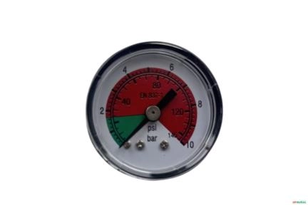 Indicador de Contaminacao para Filtro (manometro) 0-1,7-10 Bar (diam. 40mm) - Filtrec MPB Imagem Indicador de Contaminacao para Filtro (manometro) 0-1,7-10 Bar (diam. 40mm) - Filtrec MPB