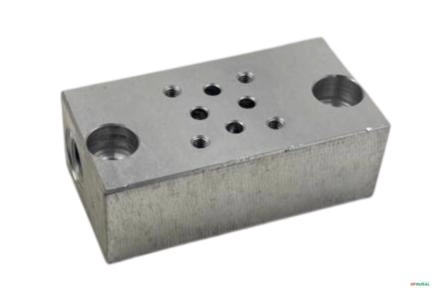 Bloco Base F - Pd04r1 G1/4-2 - Argo Hytos Imagem Bloco Base F - Pd04r1 G1/4-2 - Argo Hytos