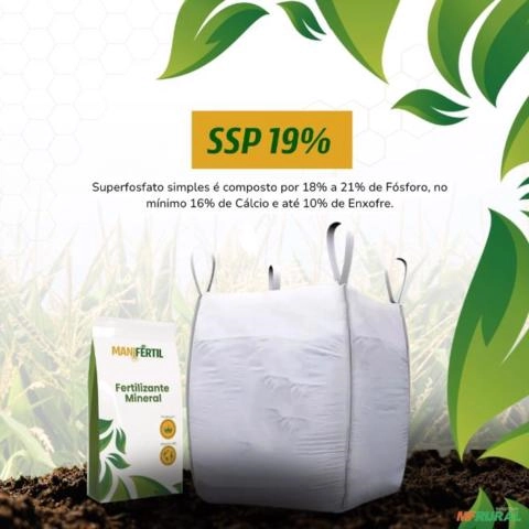 SSP - Superfosfato Simples - 19% Imagem SSP - Superfosfato Simples - 19%