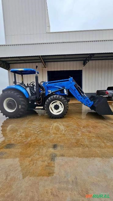 Trator New Holland T6.130 Imagem Trator New Holland T6.130
