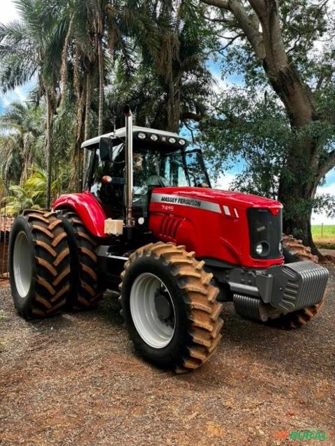 Trator Massey Ferguson 7415 Imagem Trator Massey Ferguson 7415