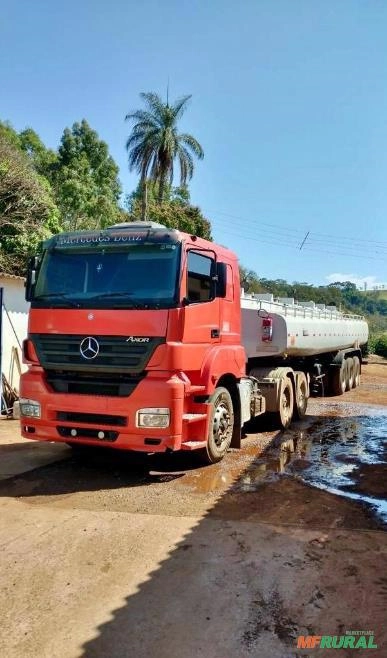 Caminhão Mercedes-Benz Axor 2644 + CARRETA ROLL ON + 2 CAÇAMBAS + TANQUE D’ÁGUA Imagem Caminhão Mercedes-Benz Axor 2644 + CARRETA ROLL ON + 2 CAÇAMBAS + TANQUE D’ÁGUA