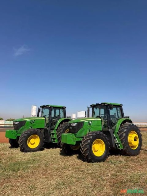 Trator John Deere 6190M Ano 2022 Imagem Trator John Deere 6190M Ano 2022