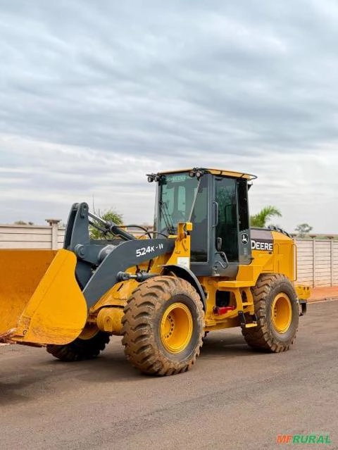 Pá carregadeira John Deere 524K ll Imagem Pá carregadeira John Deere 524K ll
