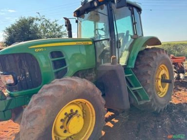 Trator John Deere 6190J Ano 2018 Imagem Trator John Deere 6190J Ano 2018