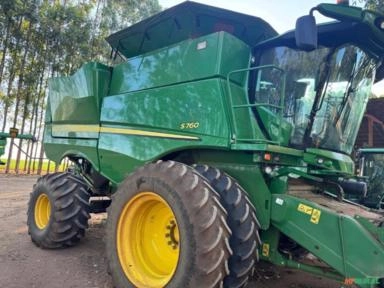 Colheitadeira John Deere S760 Ano 2021/22 Imagem Colheitadeira John Deere S760 Ano 2021/22