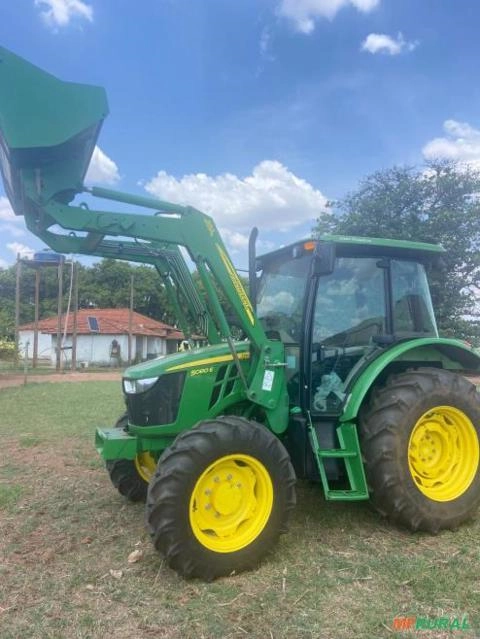 Trator John Deere 5080e Ano 2021 Imagem Trator John Deere 5080e Ano 2021