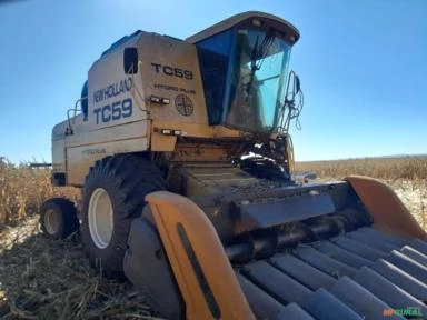 Colheitadeira New Holland TC 59 – Ano 2021 Imagem Colheitadeira New Holland TC 59 – Ano 2021