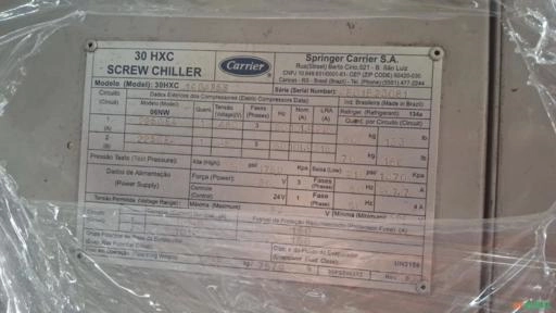 Chiller Carrier 30HXC (380V) Imagem Chiller Carrier 30HXC (380V)