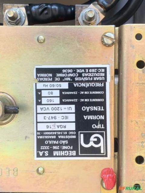 COFRE DE BUSWAY 60A 63A 160A Imagem COFRE DE BUSWAY 60A 63A 160A