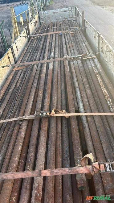 Tubos de aço 3 1/2" - Padrão Petrobras Imagem Tubos de aço 3 1/2" - Padrão Petrobras