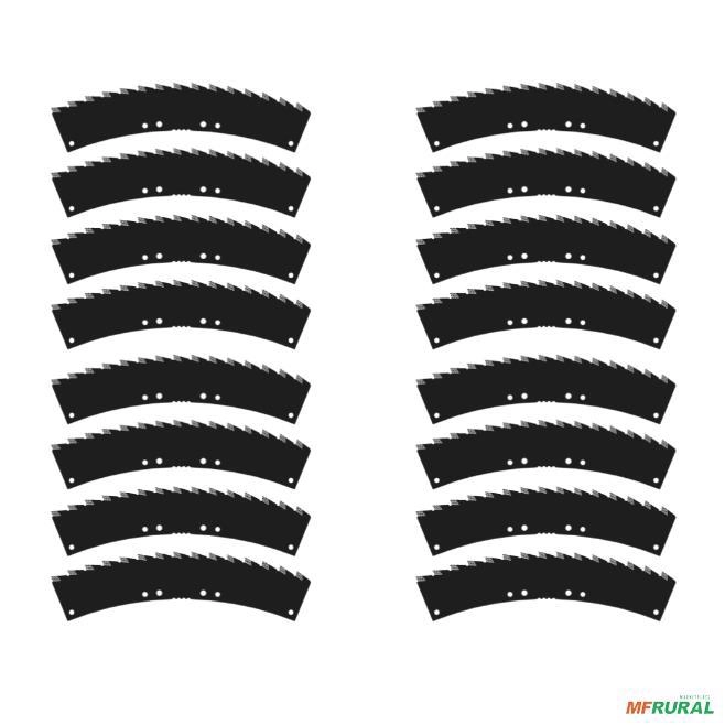 Pares de Faca Serrilhada Plataforma Kemper ,tamanho G, LD, c/ Revestimento AGRICORTE (12.109.013) Imagem Pares de Faca Serrilhada Plataforma Kemper ,tamanho G, LD, c/ Revestimento AGRICORTE (12.109.013)