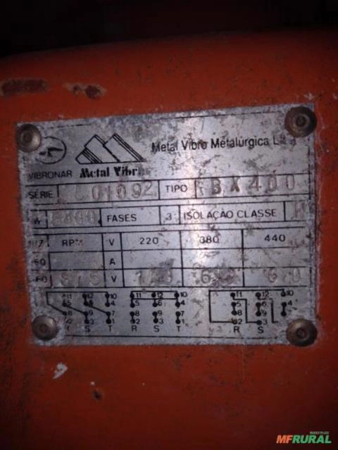 Motovibrador vibronar Trifasico 220v, 380v, 440v Imagem Motovibrador vibronar Trifasico 220v, 380v, 440v