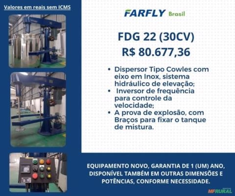 DISPERSOR/MISTURADOR FDG22 30CV Imagem DISPERSOR/MISTURADOR FDG22 30CV