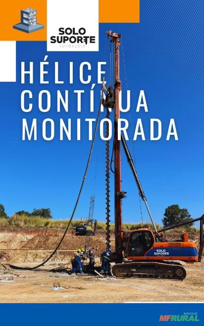 Perfuratriz Hélice Contínua Imagem Perfuratriz Hélice Contínua