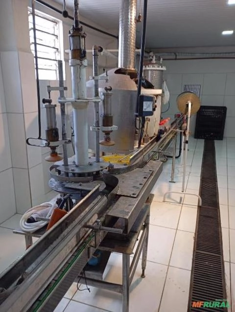 Máquina de Envase 16 bicos com Carbonatador Tanque de Inox Completa Imagem Máquina de Envase 16 bicos com Carbonatador Tanque de Inox Completa